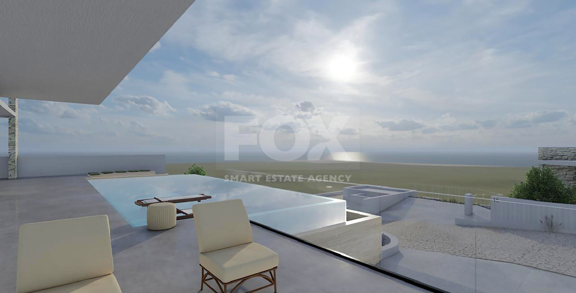 Modern Unfurnished Villa in Peaceful Peyia For Sale