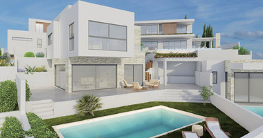 Modern Unfurnished Villa with Space in Peaceful Peyia For Sale