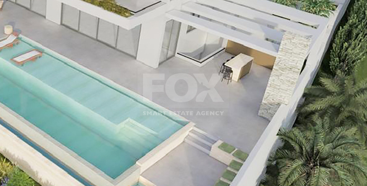 Modern Unfurnished Villa with Space in Peaceful Peyia For Sale