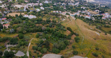 Residential Field with Panoramic Views for Sale in Armou, Paphos – Ideal for Home or Investment