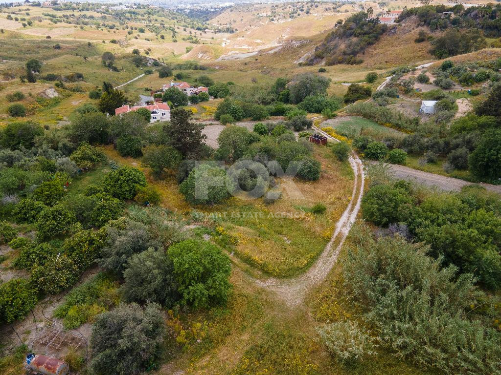 Residential Field with Panoramic Views for Sale in Armou, Paphos – Ideal for Home or Investment