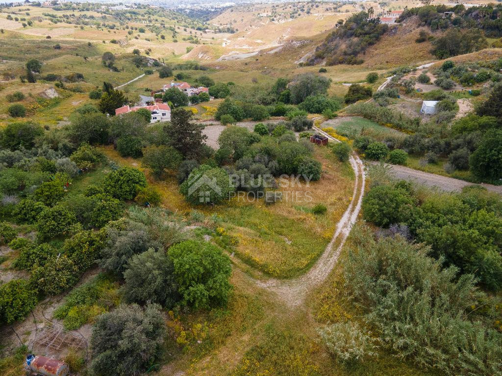 Residential Field with Panoramic Views for Sale in Armou, Paphos – Ideal for Home or Investment