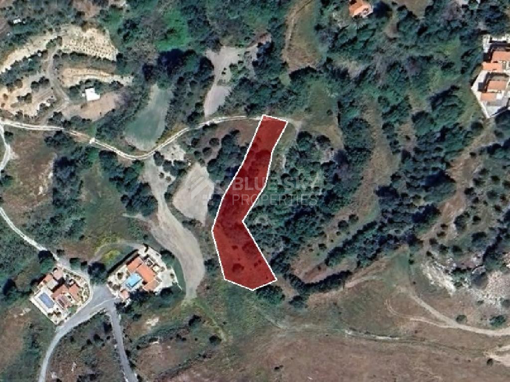 Residential Field with Panoramic Views for Sale in Armou, Paphos – Ideal for Home or Investment