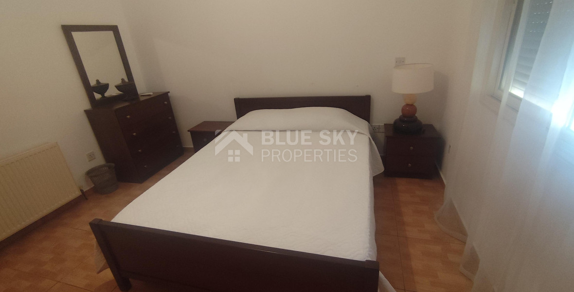 Three bedroom ground floor house in Agios Spyridonas for rent , Limassol