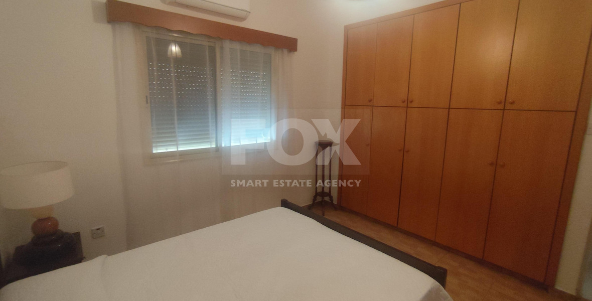 Three bedroom ground floor house in Agios Spyridonas for rent , Limassol