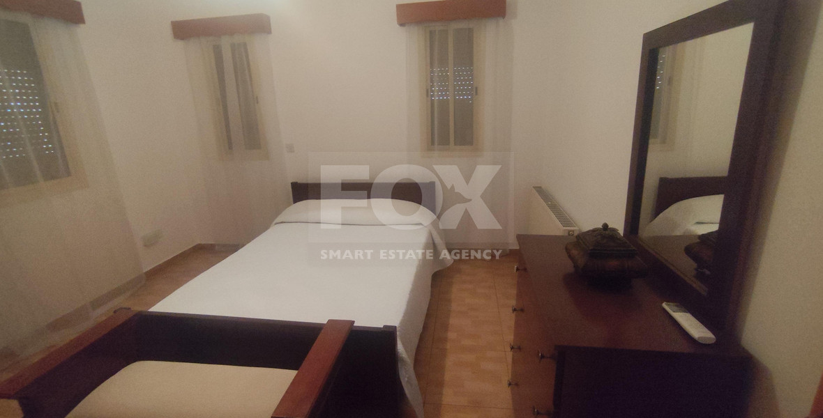 Three bedroom ground floor house in Agios Spyridonas for rent , Limassol