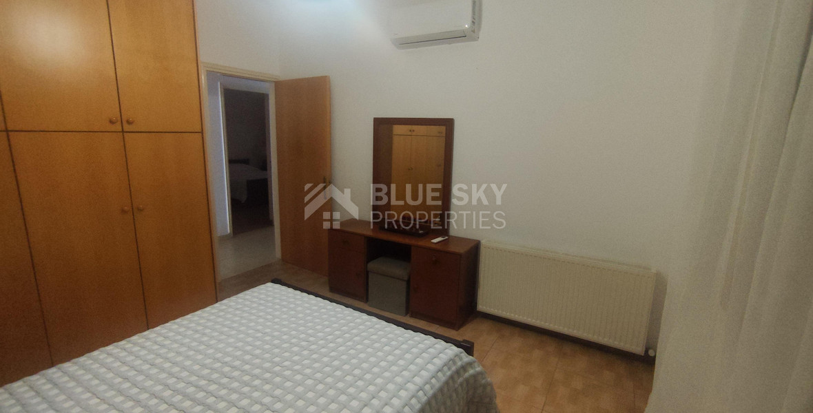 Three bedroom ground floor house in Agios Spyridonas for rent , Limassol