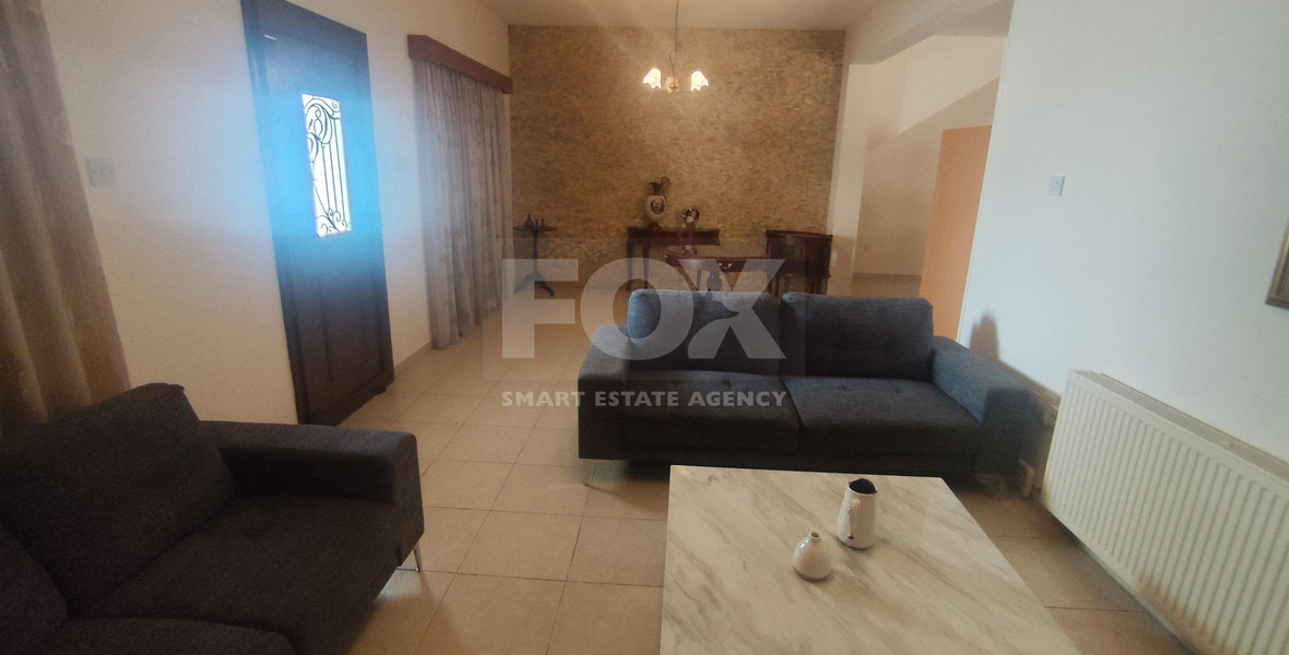 Three bedroom ground floor house in Agios Spyridonas for rent , Limassol