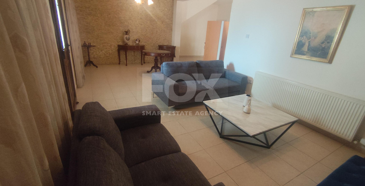 Three bedroom ground floor house in Agios Spyridonas for rent , Limassol