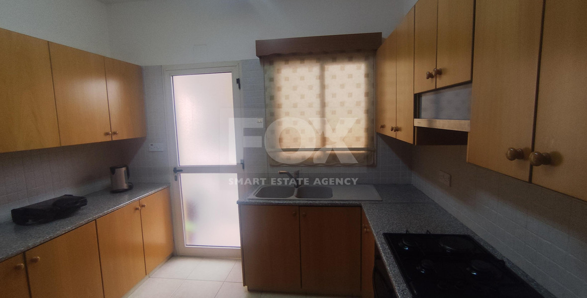 Three bedroom ground floor house in Agios Spyridonas for rent , Limassol