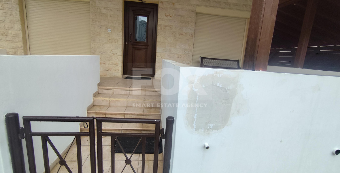 Three bedroom ground floor house in Agios Spyridonas for rent , Limassol