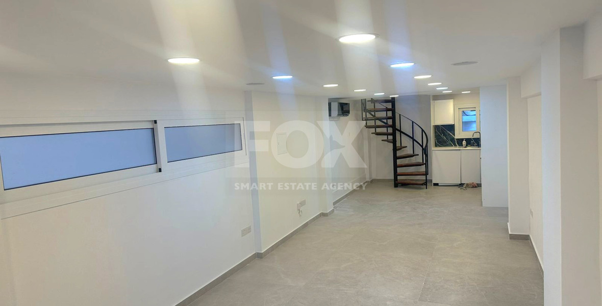 Modern Ground-Floor Office for Sale in Agios Nicolaos – Renovated Workspace