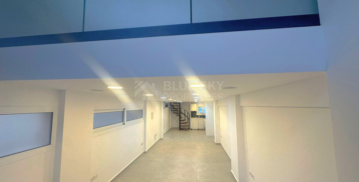 Modern Ground-Floor Office for Sale in Agios Nicolaos – Renovated Workspace