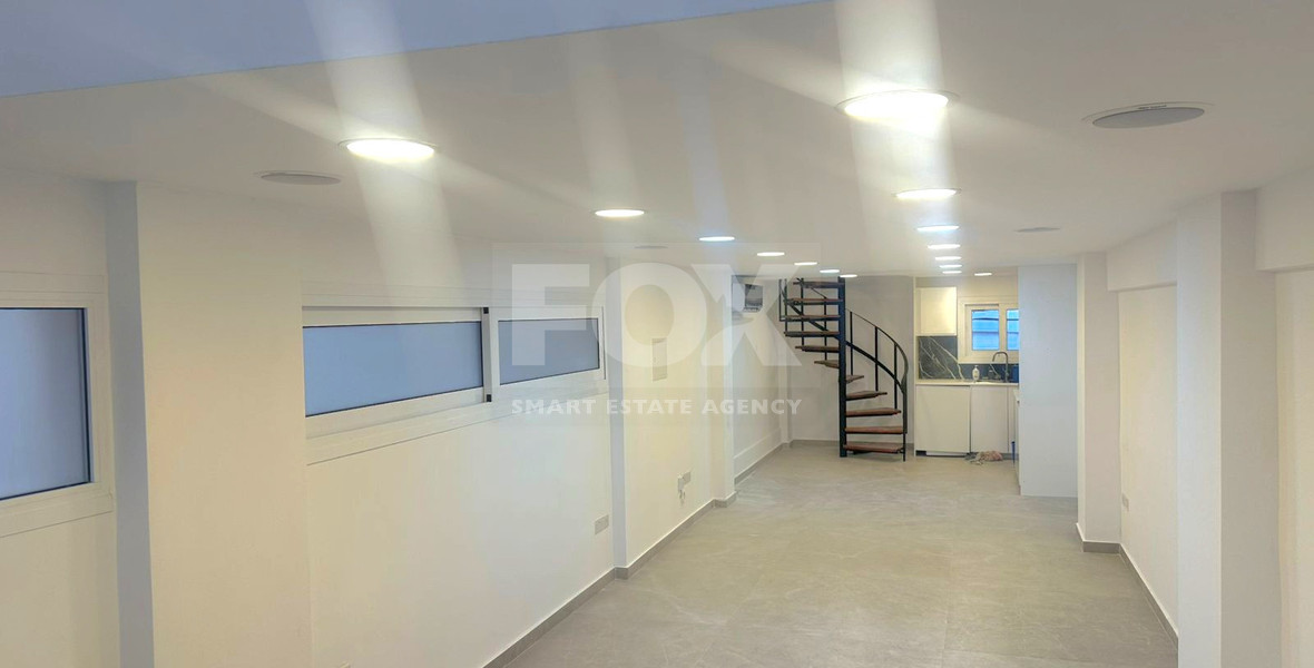 Modern Ground-Floor Office for Sale in Agios Nicolaos – Renovated Workspace