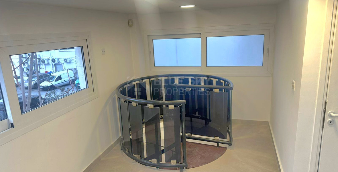 Modern Ground-Floor Office for Sale in Agios Nicolaos – Renovated Workspace