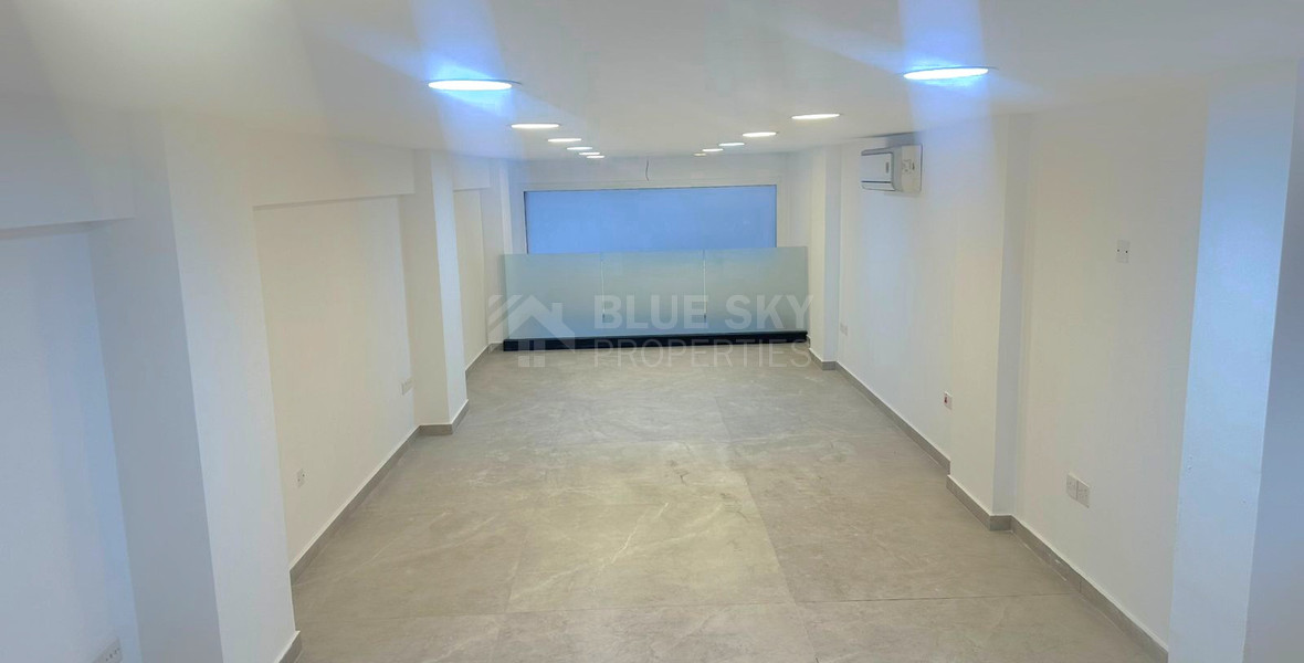 Modern Ground-Floor Office for Sale in Agios Nicolaos – Renovated Workspace