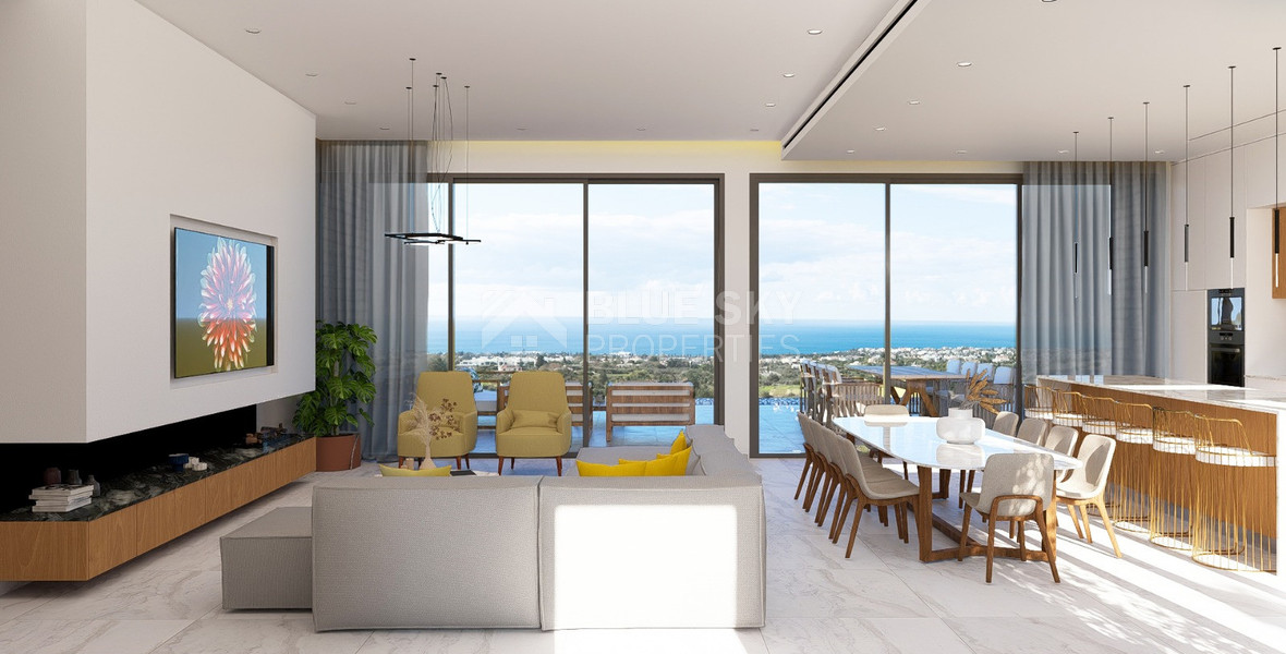 Four bedroom Panoramic Sea View Luxury Villa | Under Construction for sale in Tremithousa