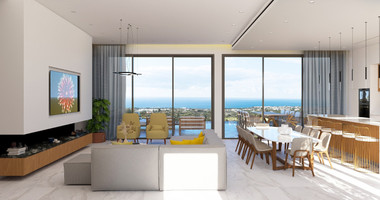 Four bedroom Panoramic Sea View Luxury Villa | Under Construction for sale in Tremithousa