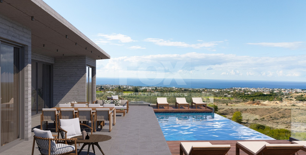 Four bedroom Panoramic Sea View Luxury Villa | Under Construction for sale in Tremithousa