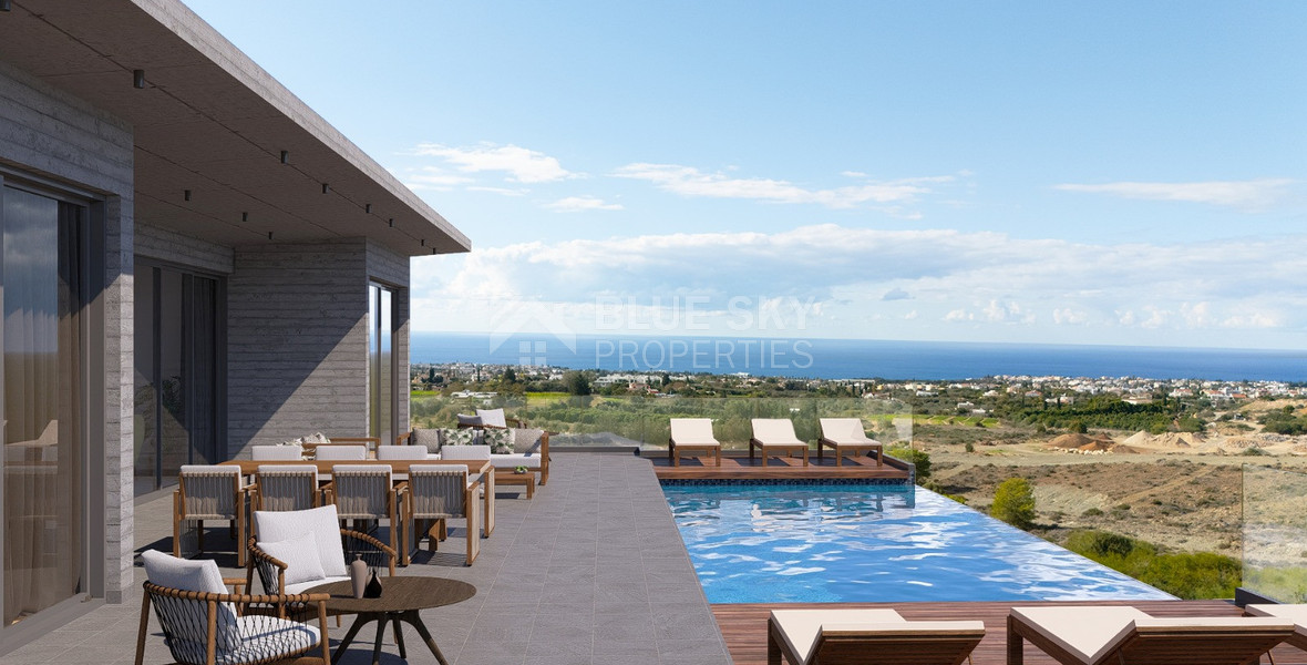 Four bedroom Panoramic Sea View Luxury Villa | Under Construction for sale in Tremithousa