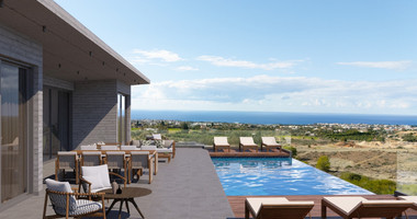 Four bedroom Panoramic Sea View Luxury Villa | Under Construction for sale in Tremithousa