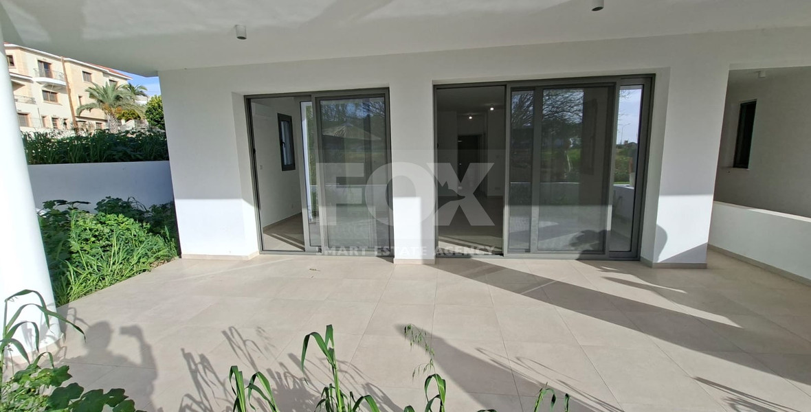 Brand New 3 Bedroom Ground Floor Apartment with Private Garden and Pool – Ready to Move In