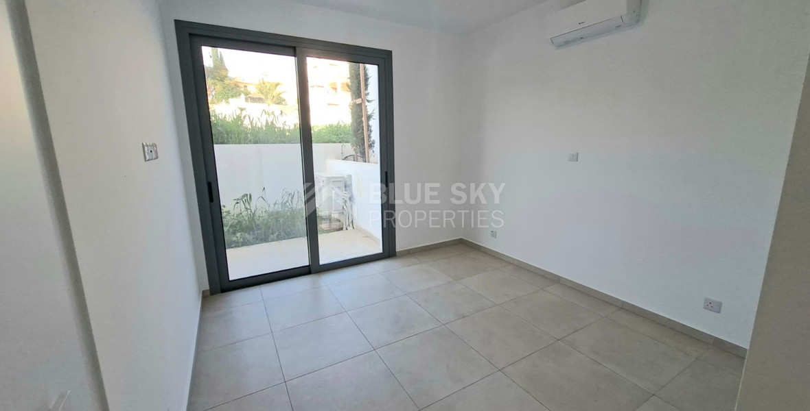 Brand New 3 Bedroom Ground Floor Apartment with Private Garden and Pool – Ready to Move In