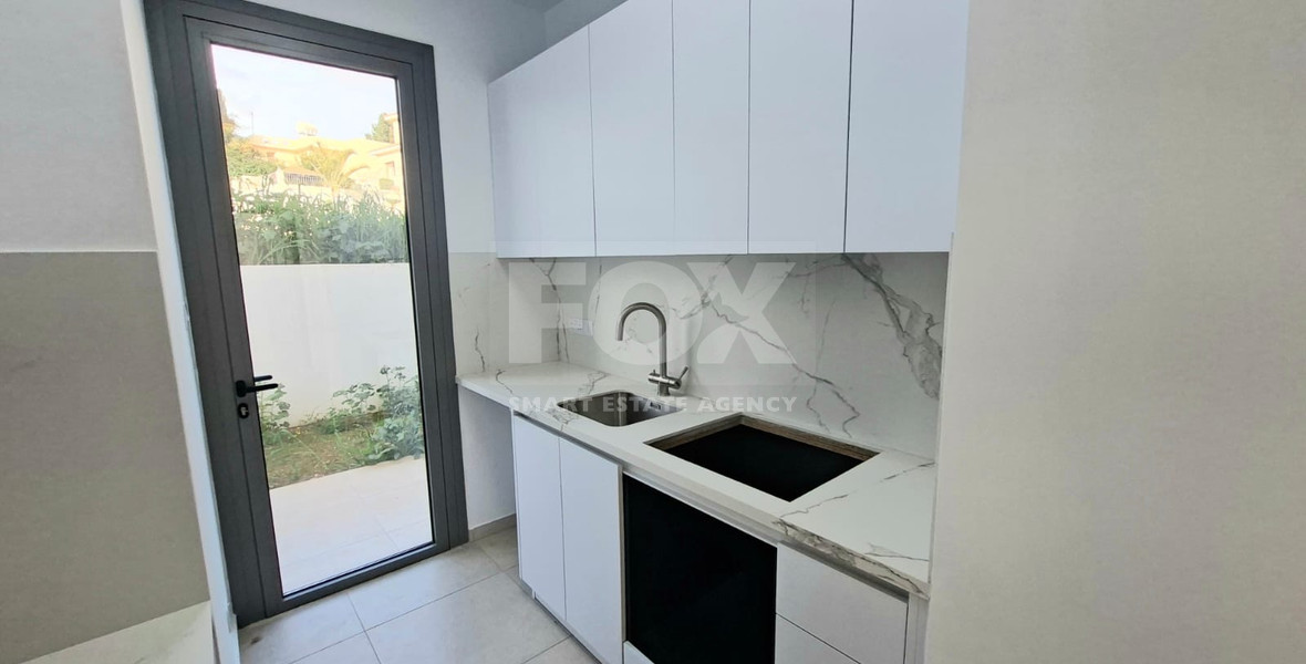 Brand New 3 Bedroom Ground Floor Apartment with Private Garden and Pool – Ready to Move In