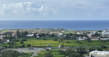 Strategic Development Land for Sale in Peyia, Paphos – Panoramic Views of New Potima Marina