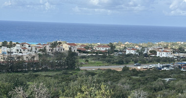 Strategic Development Land for Sale in Peyia, Paphos – Panoramic Views of New Potima Marina