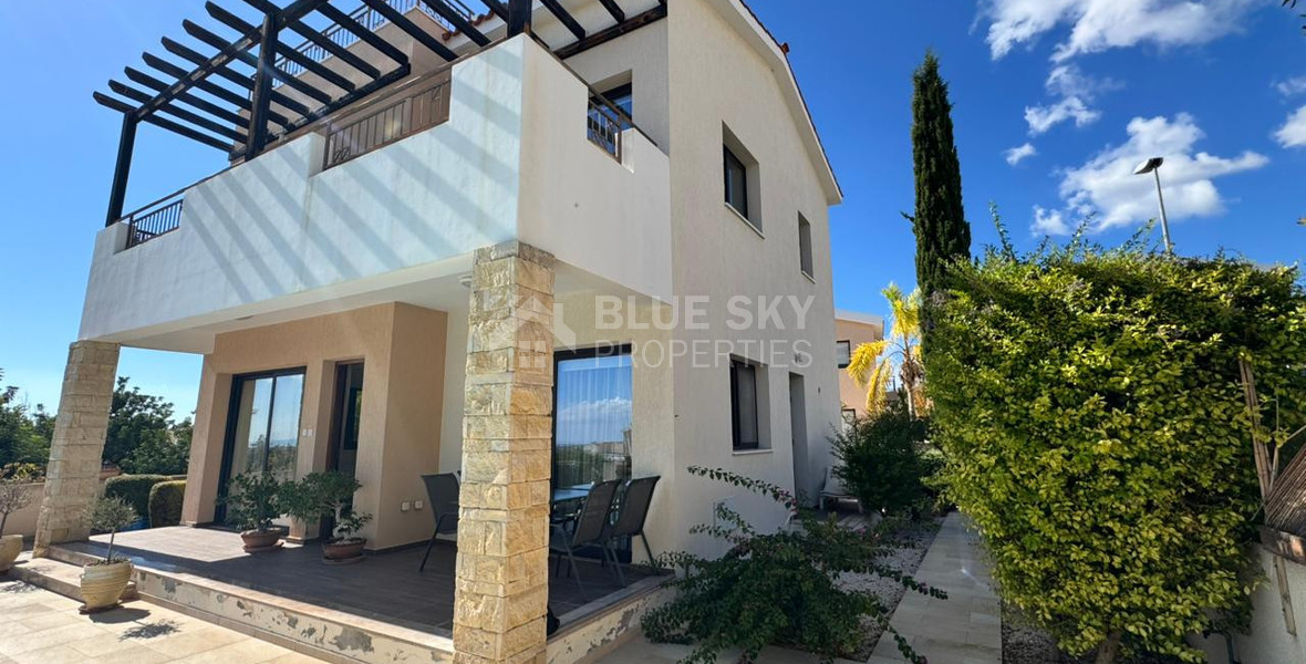 Modern three Bedroom Villa for Sale in Peyia, Paphos – Sea Views, Private Pool & No VAT -Title Deed available