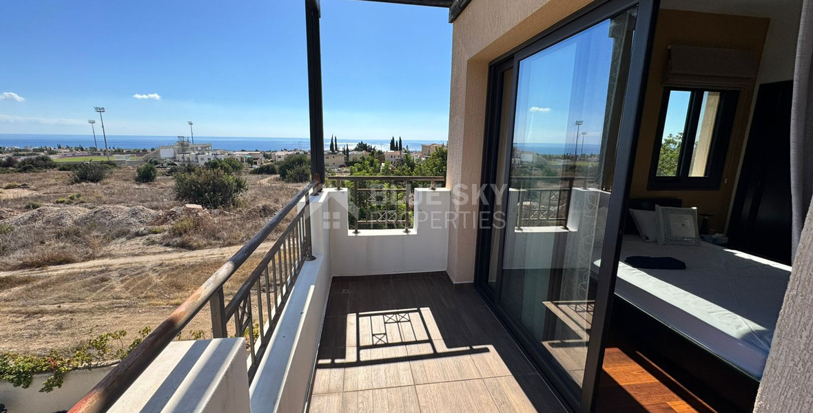 Modern three Bedroom Villa for Sale in Peyia, Paphos – Sea Views, Private Pool & No VAT -Title Deed available