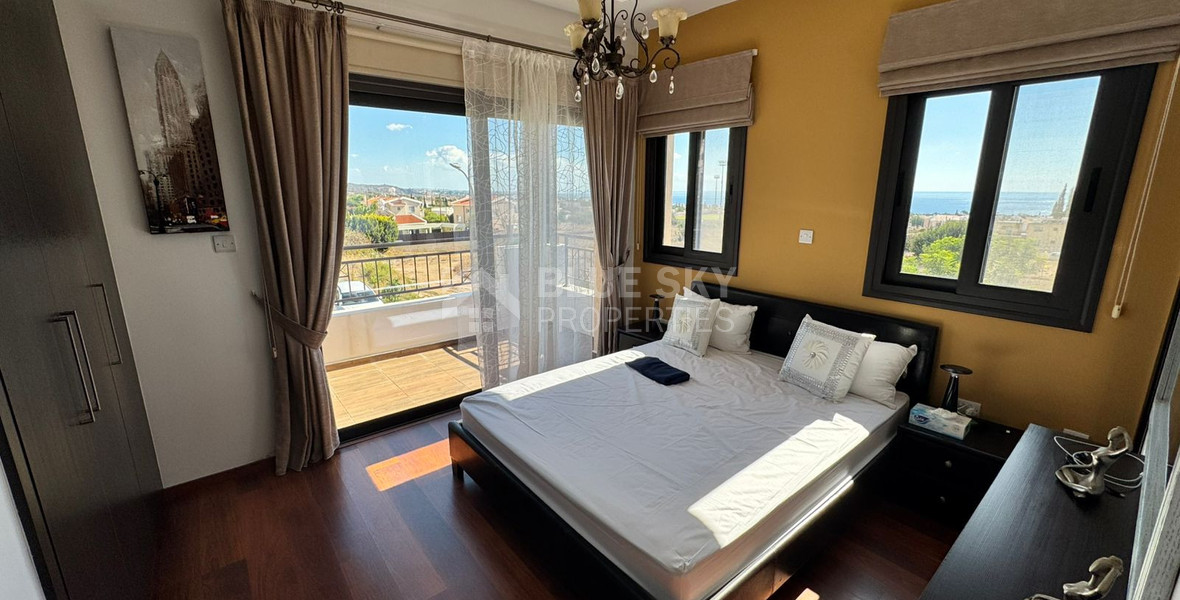 Modern three Bedroom Villa for Sale in Peyia, Paphos – Sea Views, Private Pool & No VAT -Title Deed available