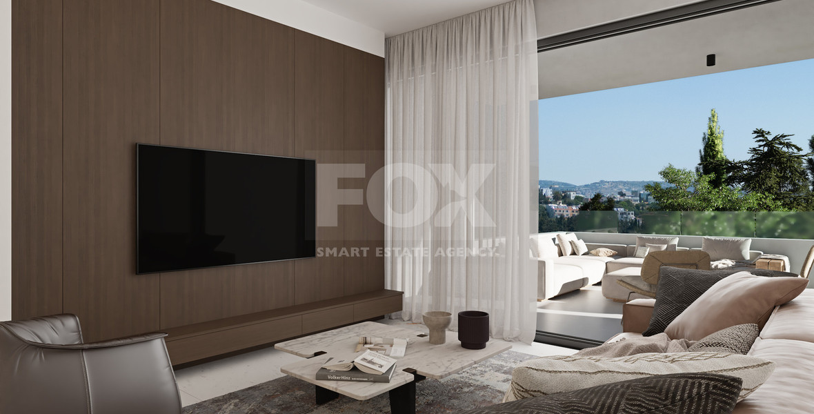 Two Bedroom Sea View Apartment for Sale in Anavargos Paphos Near Hospital & Town Centre