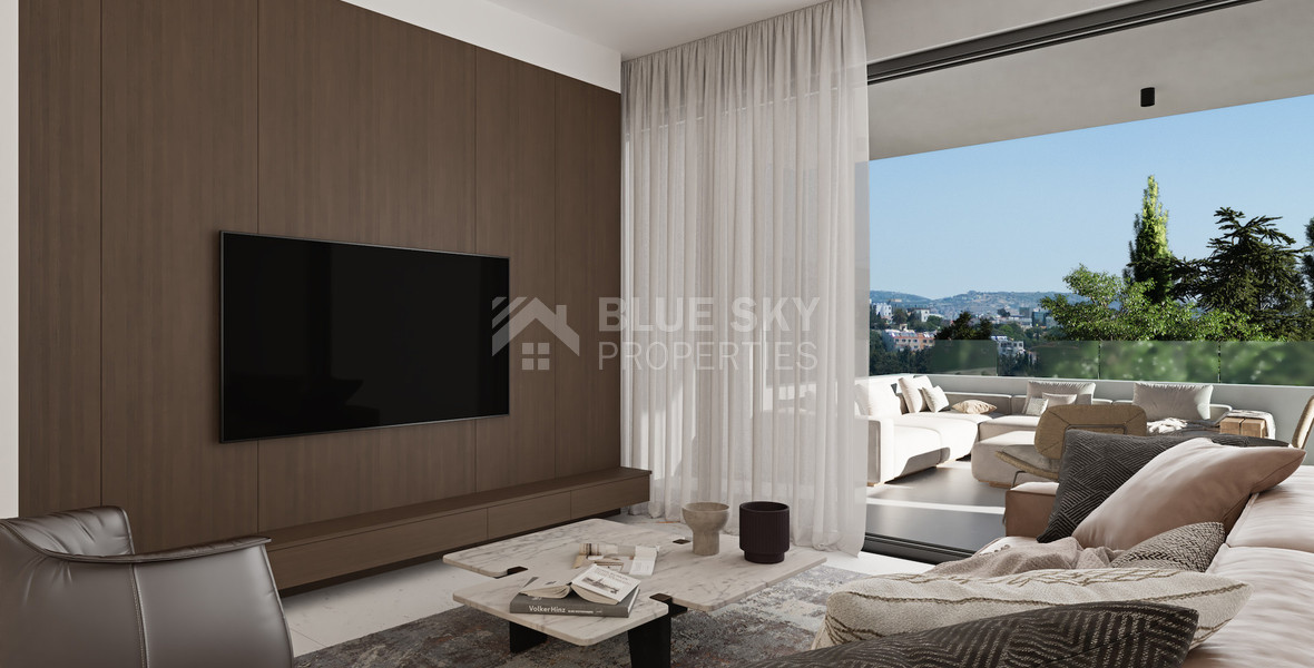 Two Bedroom Sea View Apartment for Sale in Anavargos Paphos Near Hospital & Town Centre