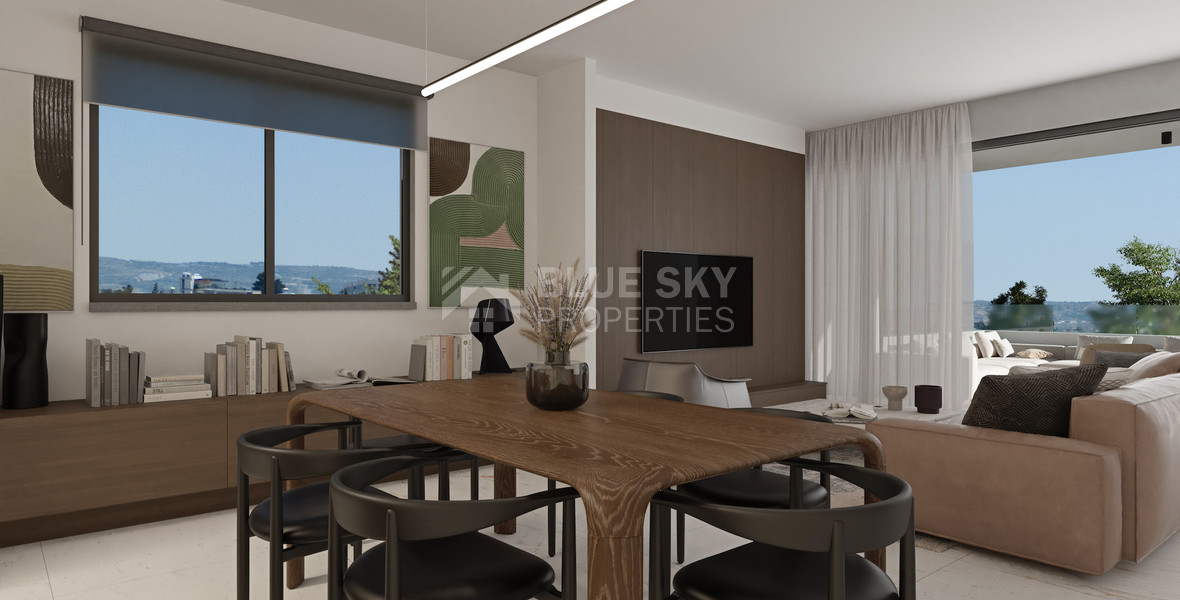 Two Bedroom Sea View Apartment for Sale in Anavargos Paphos Near Hospital & Town Centre