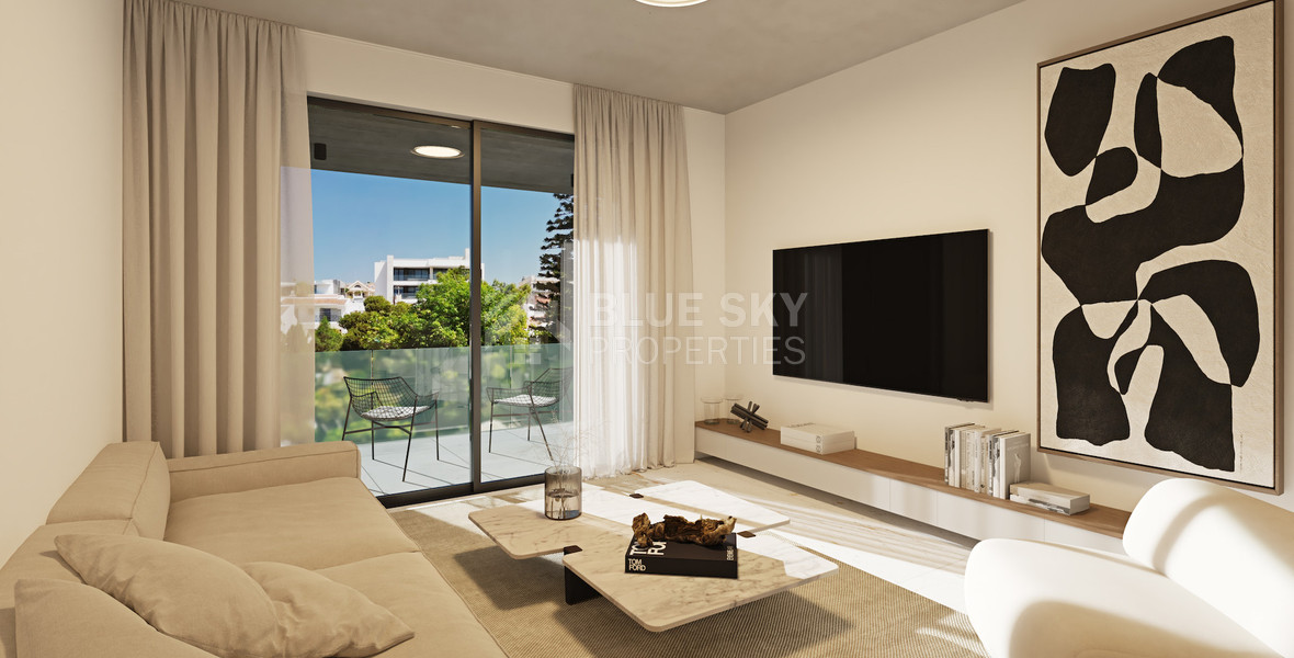 Two Bedroom Sea View Apartment for Sale in Anavargos Paphos Near Hospital & Town Centre