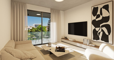 Two Bedroom Sea View Apartment for Sale in Anavargos Paphos Near Hospital & Town Centre