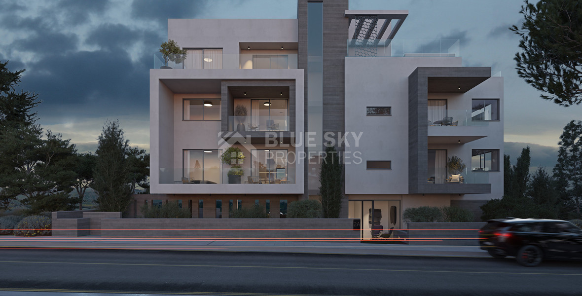 Two Bedroom Sea View Apartment for Sale in Anavargos Paphos Near Hospital & Town Centre