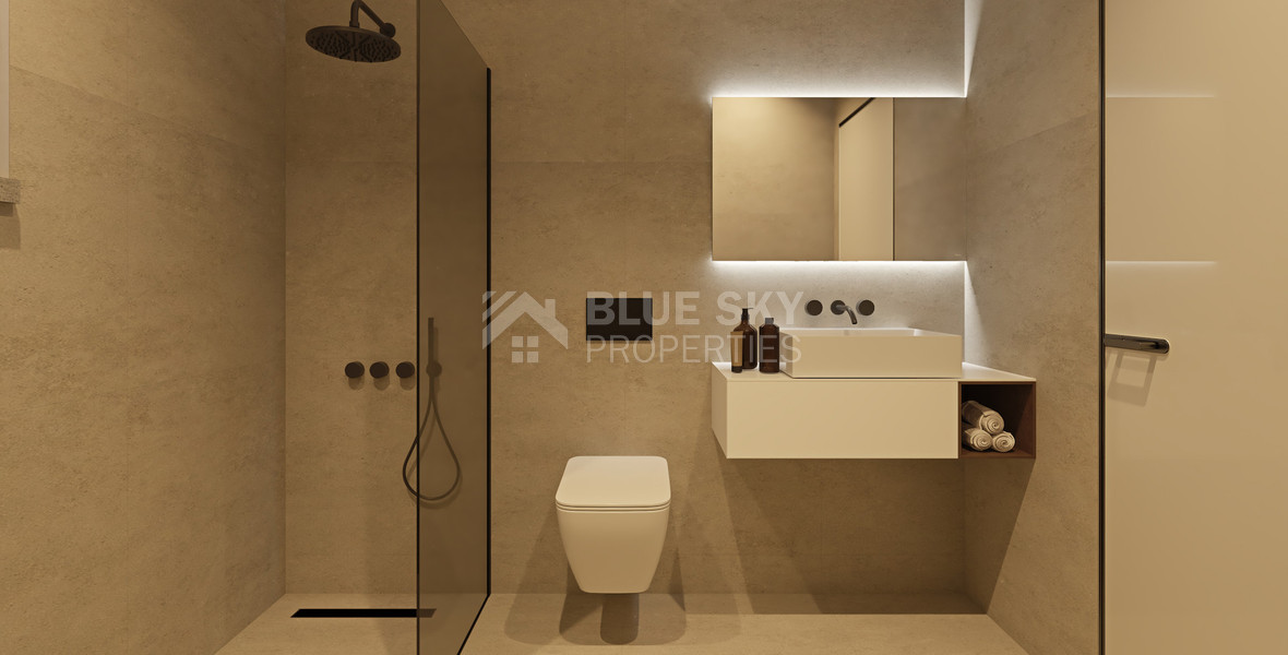 Two Bedroom Sea View Apartment for Sale in Anavargos Paphos Near Hospital & Town Centre