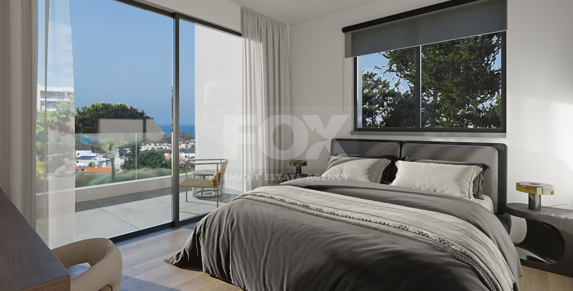 Two Bedroom Sea View Apartment for Sale in Anavargos Paphos Near Hospital & Town Centre