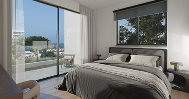 Two Bedroom Sea View Apartment for Sale in Anavargos Paphos Near Hospital & Town Centre