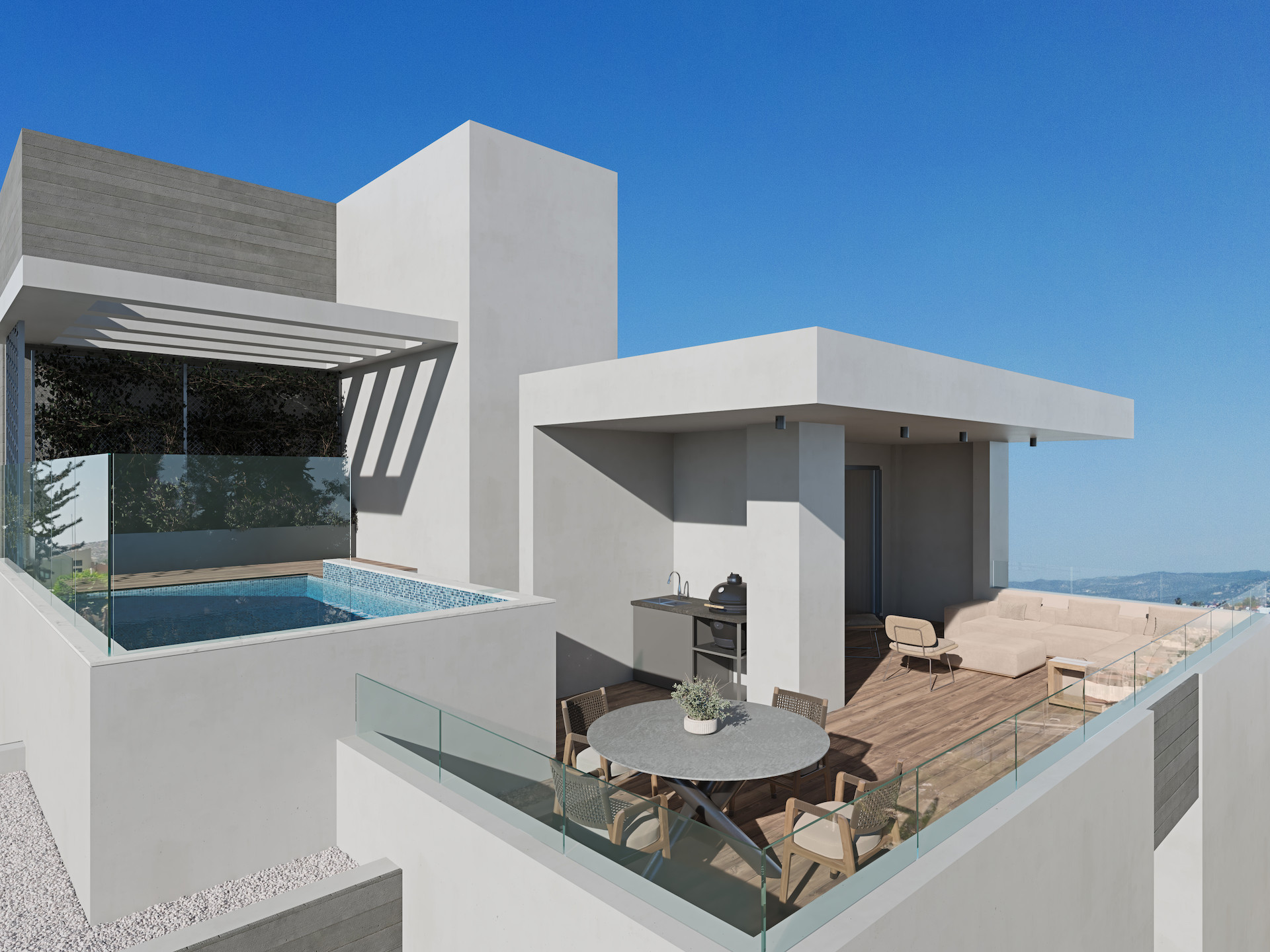 Apartamento 3 habitaciones 121 m² Pafos, Chipre