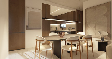 Three Bedroom Penthouse Sea View for Sale in Anavargos Paphos Near Hospital & Town Centre