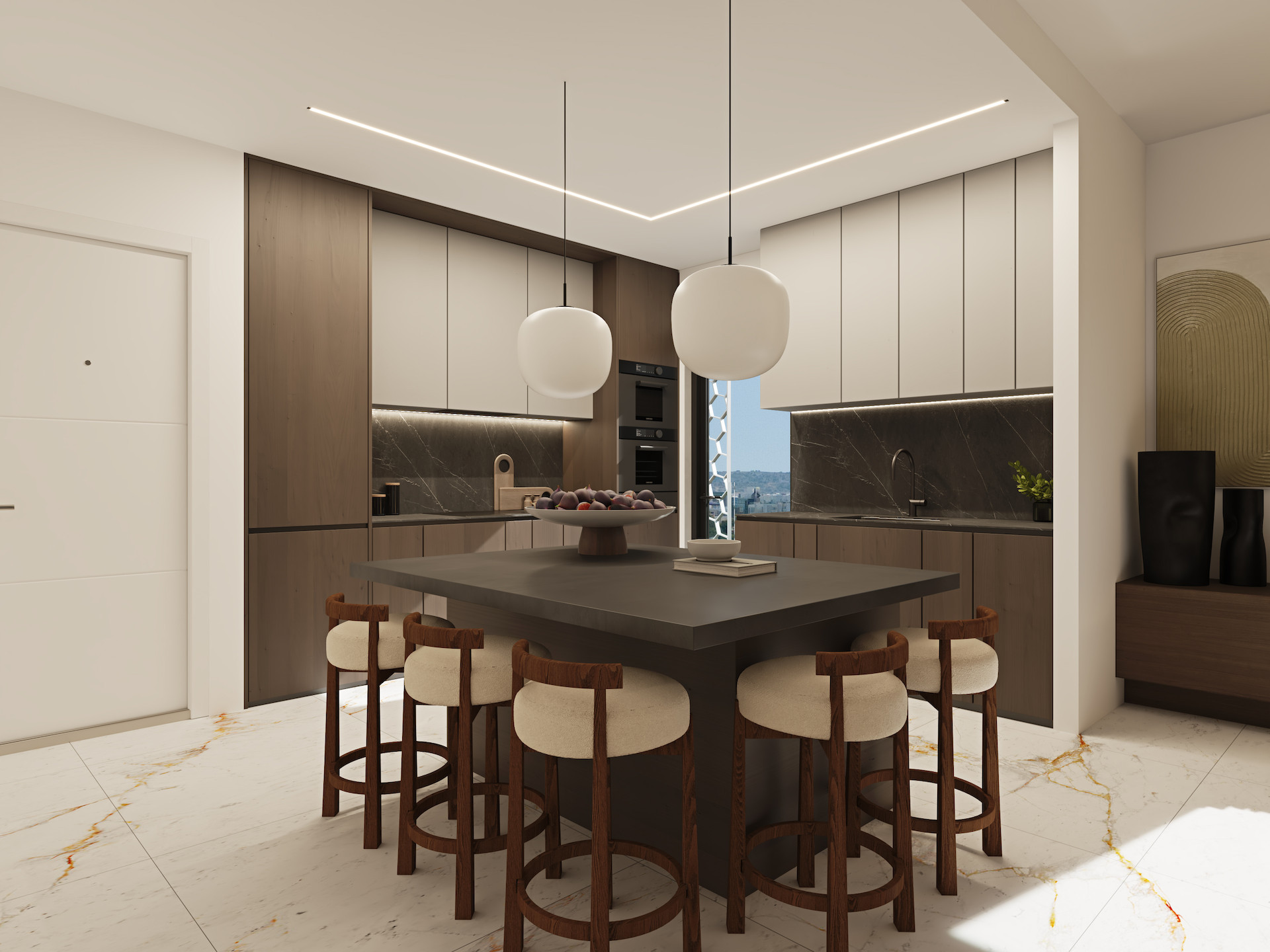 Apartamento 3 habitaciones 121 m² Pafos, Chipre