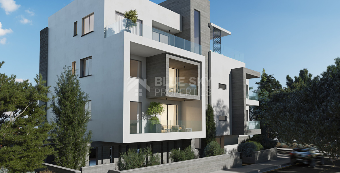 Three Bedroom Penthouse Sea View for Sale in Anavargos Paphos Near Hospital & Town Centre