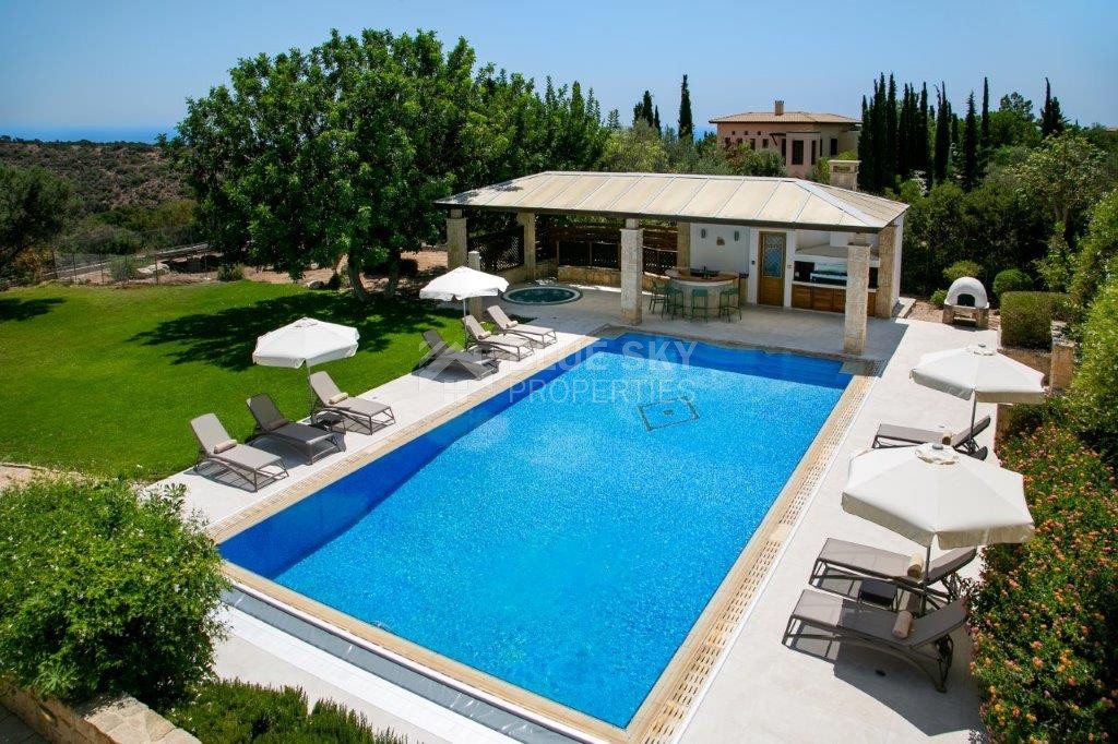 Luxury five Bedroom Cyprus Villa with Panoramic Sea Views & Premium Amenities