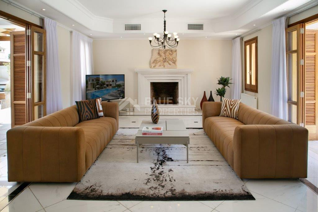 Luxury five Bedroom Cyprus Villa with Panoramic Sea Views & Premium Amenities