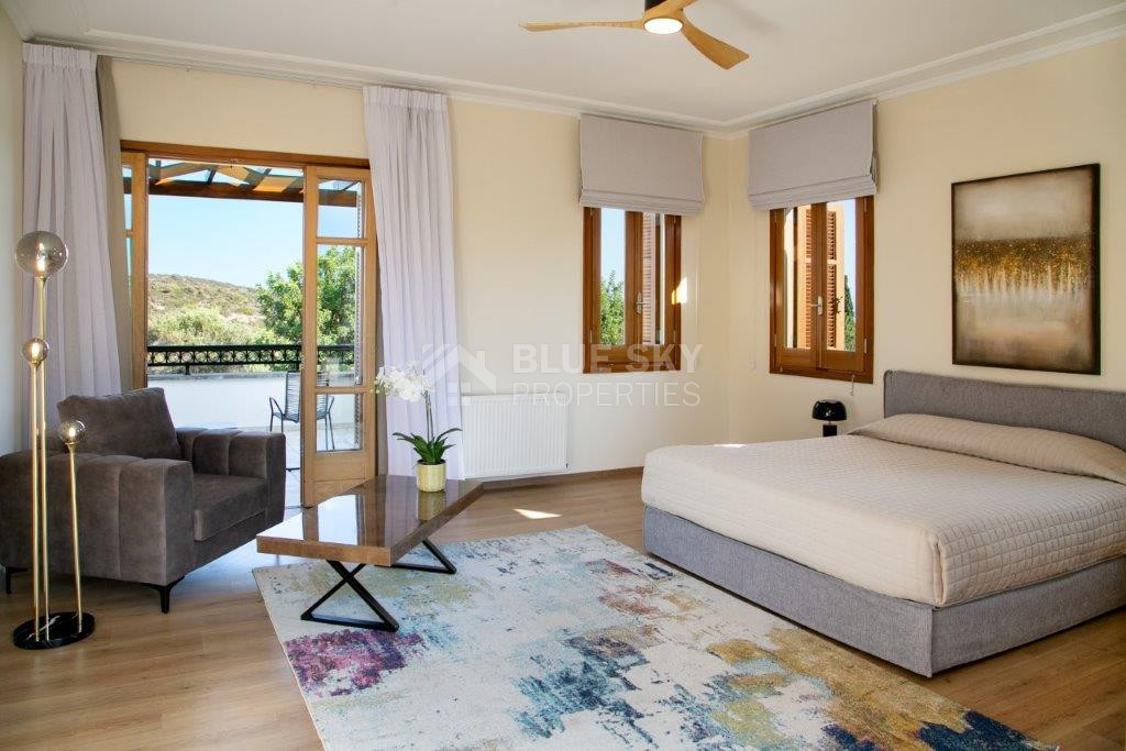 Luxury five Bedroom Cyprus Villa with Panoramic Sea Views & Premium Amenities
