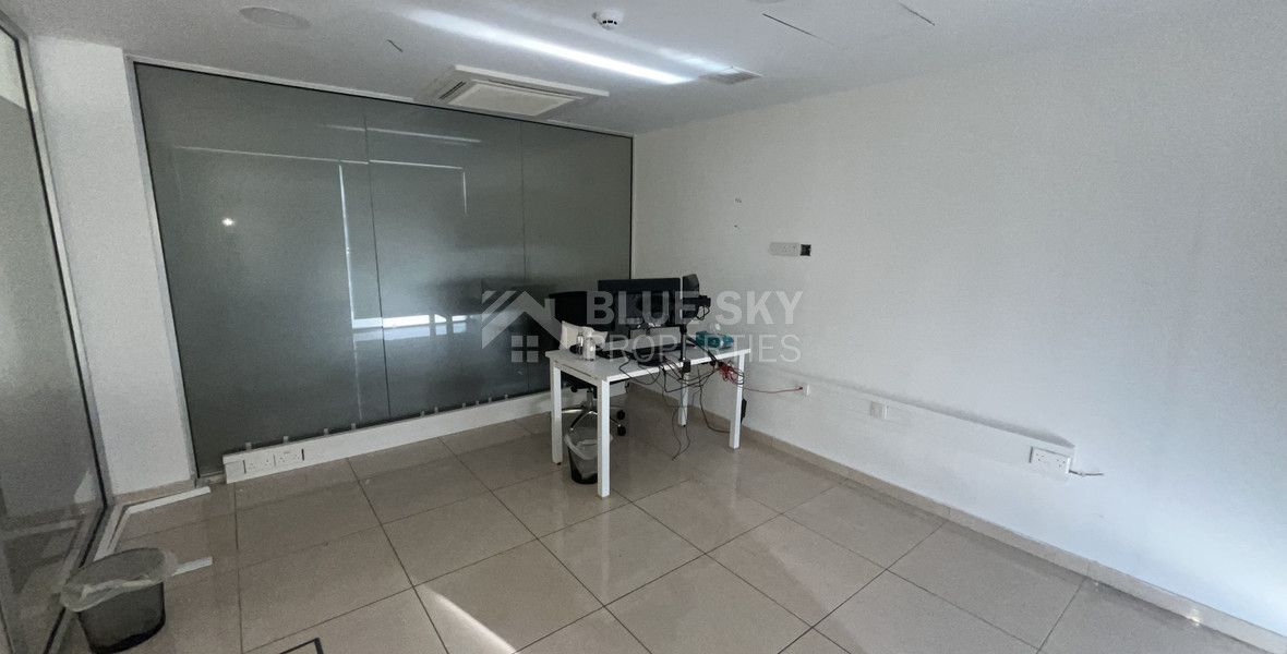For Rent Modern Unfurnished Office/Shop in Central Limassol Area